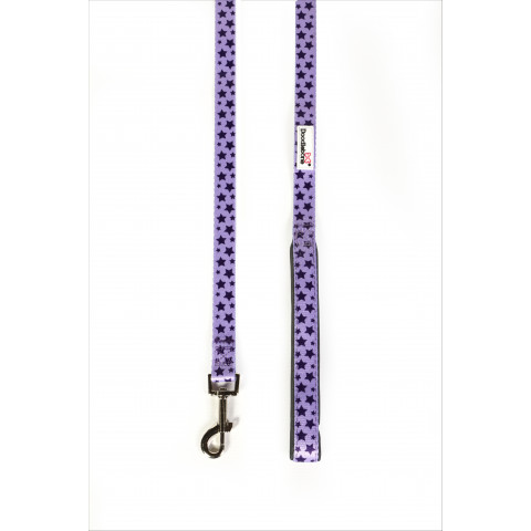 Padded Lead Violet Stars 15mm