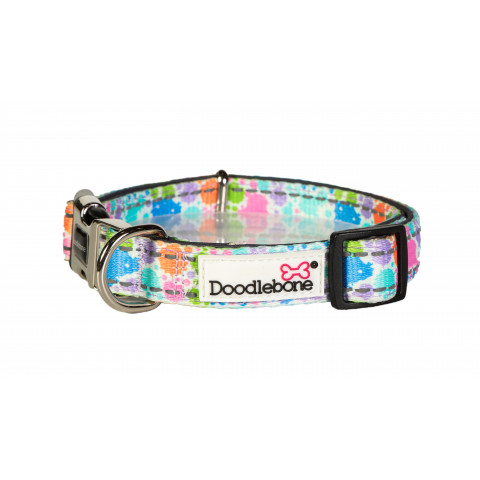 Padded Collar Pastel Paint Splat 1-2