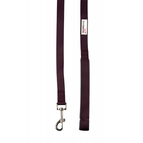 Padded Lead Burgundy 25mm