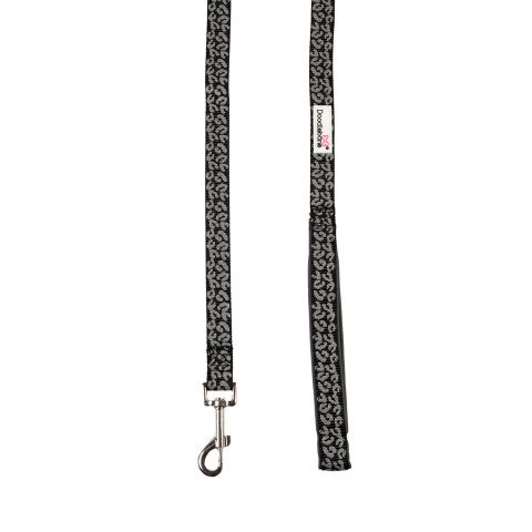 Padded Lead Coal Leopard Reflective 15mm