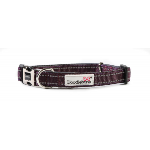 Padded Collar Burgundy 1-2