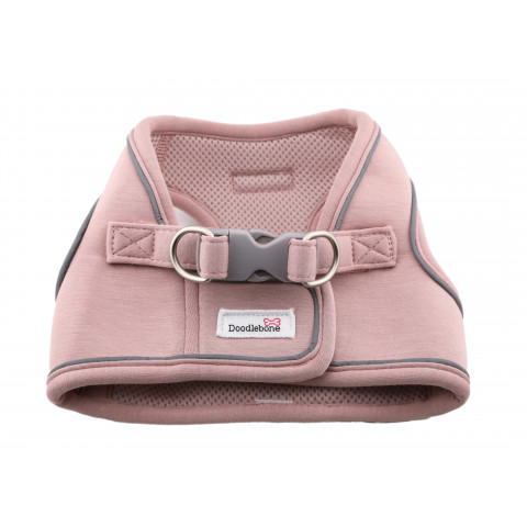 Dinky Dog Snappy Harness Chalky Pink 1