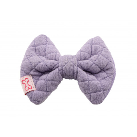 Dinky Dog Bow Tie Lilac Quilt