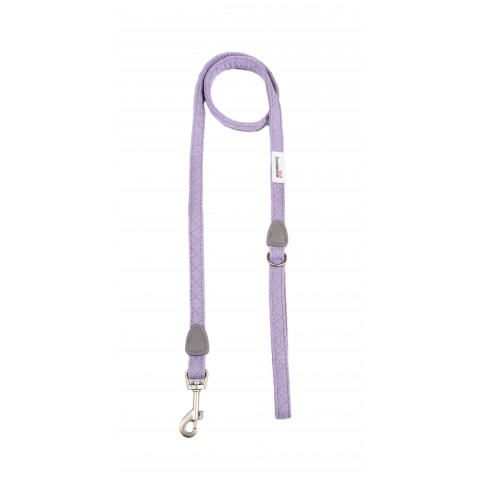 Dinky Dog Lead Lilac Quilt 15mm